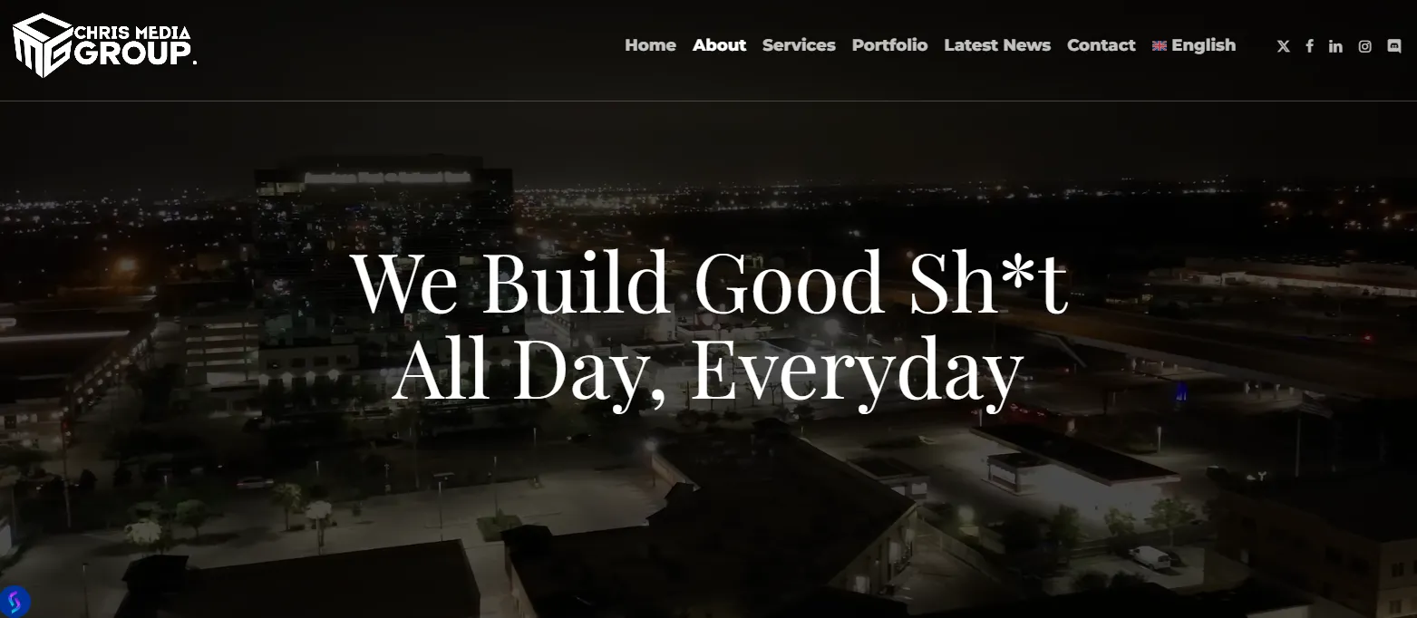 Chris Media Group screenshot