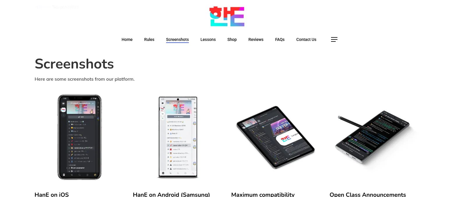 HanE Language screenshot